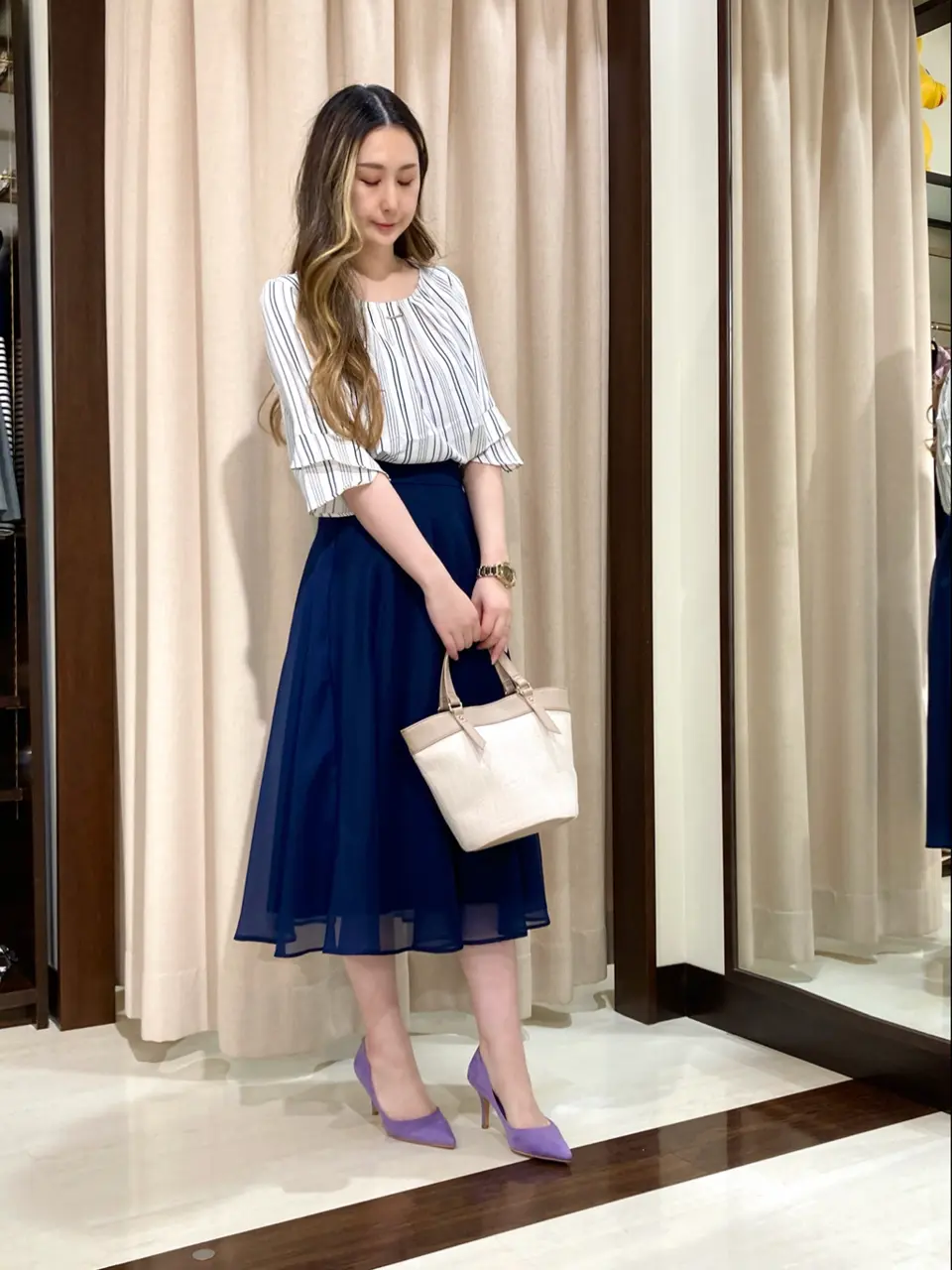 ANY SIS STAFF コーディネート画像