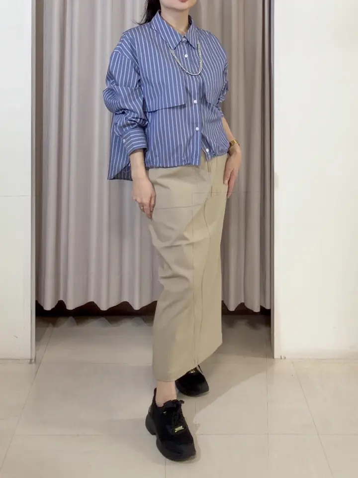 ANY SIS ナラ コーディネート画像