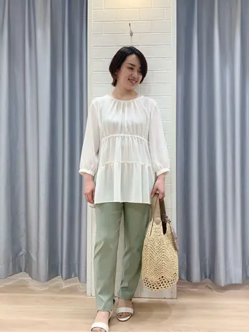 ANY SIS 丸岡 コーディネート画像