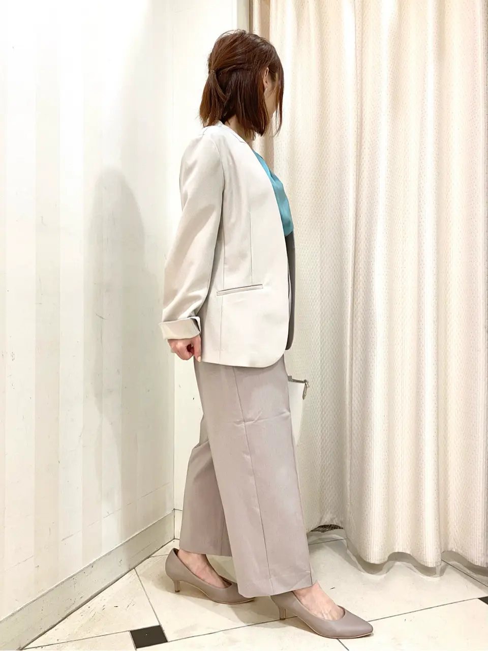 ANY SIS 横尾 コーディネート画像