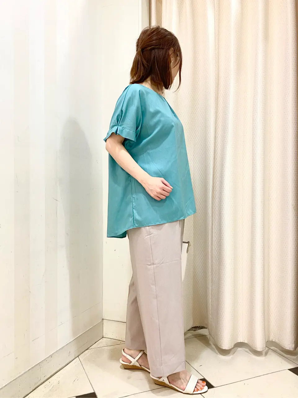 ANY SIS 横尾 コーディネート画像