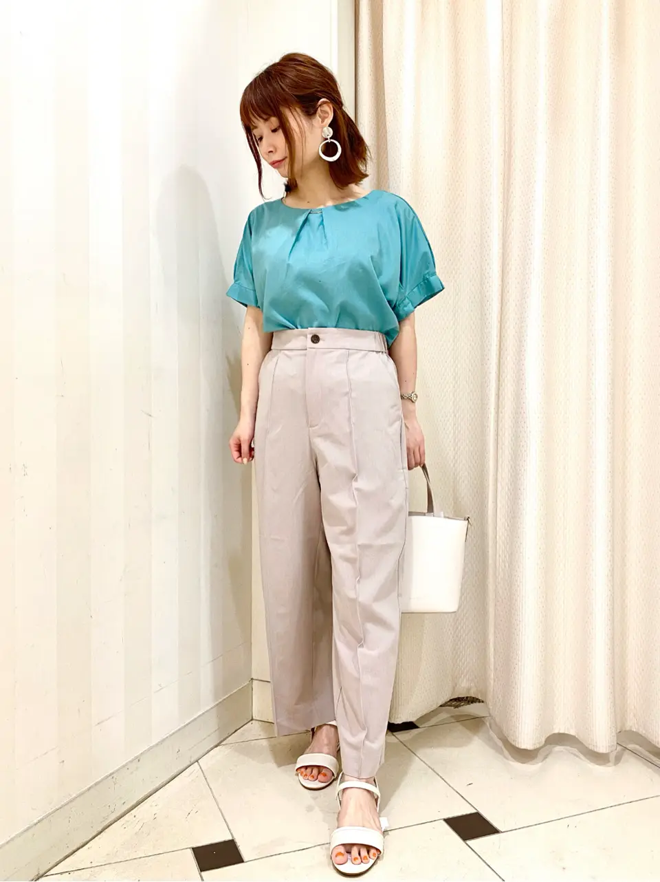 ANY SIS 横尾 コーディネート画像