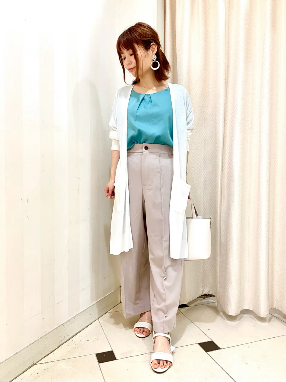 ANY SIS 横尾 コーディネート画像