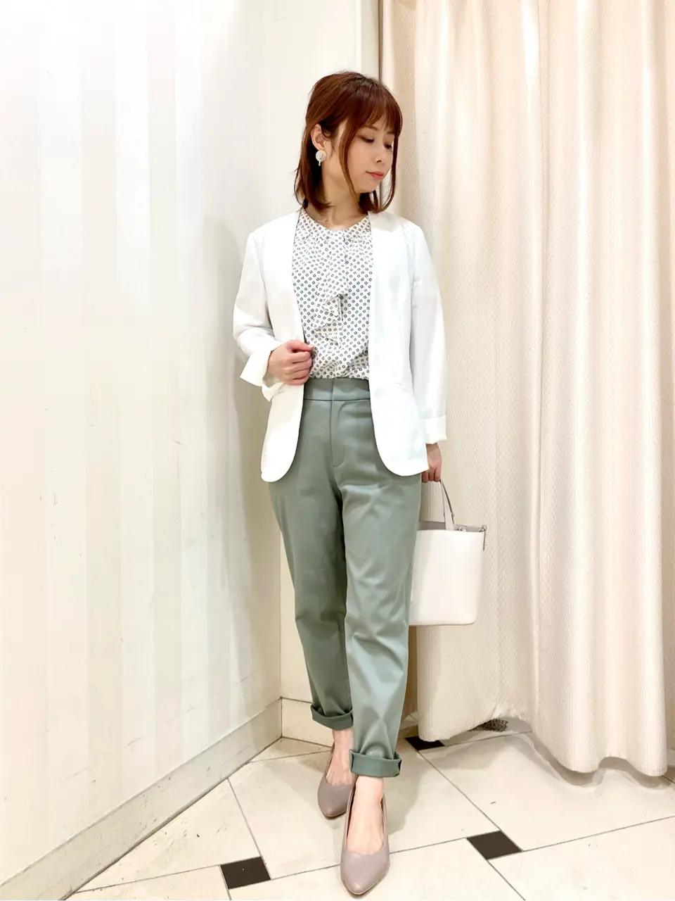 ANY SIS 横尾 コーディネート画像