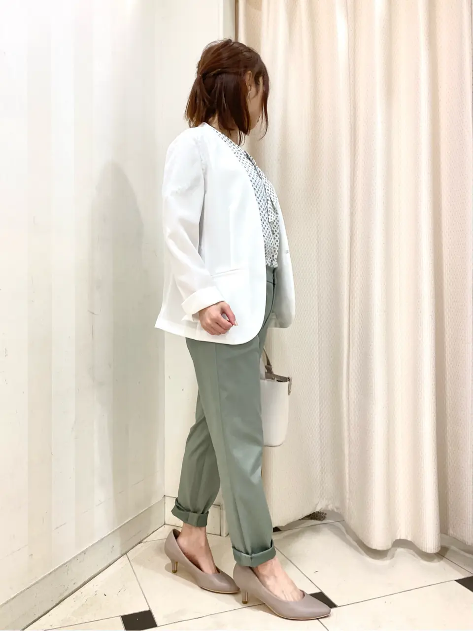 ANY SIS 横尾 コーディネート画像