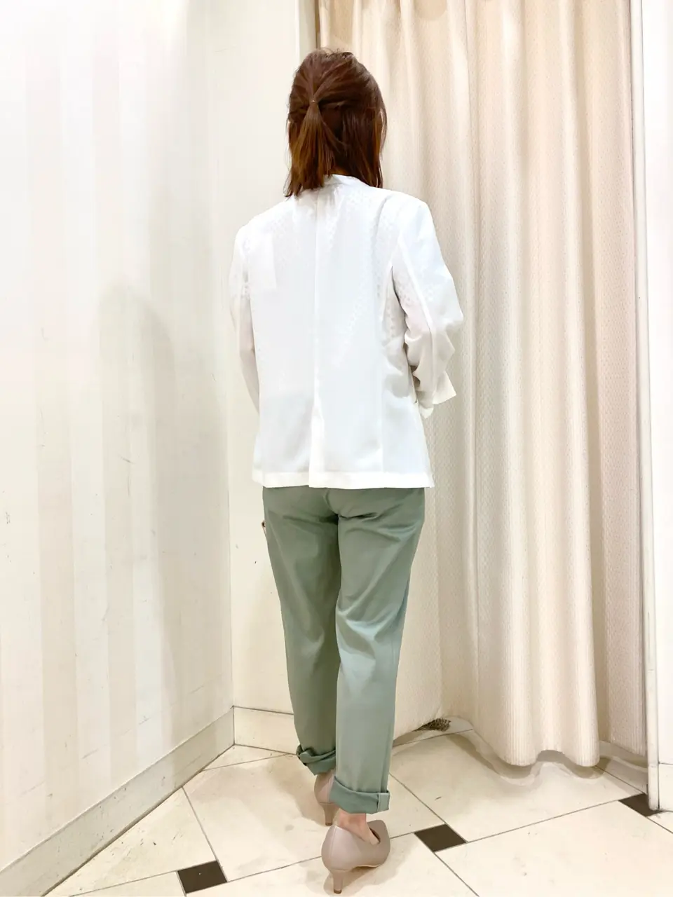 ANY SIS 横尾 コーディネート画像