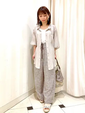 ANY SIS 横尾 コーディネート画像