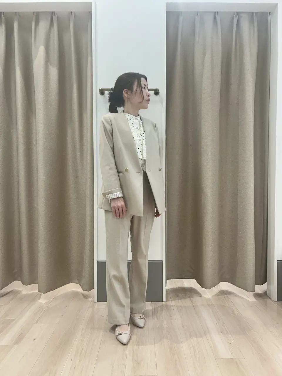 ANY SIS 長尾 コーディネート画像