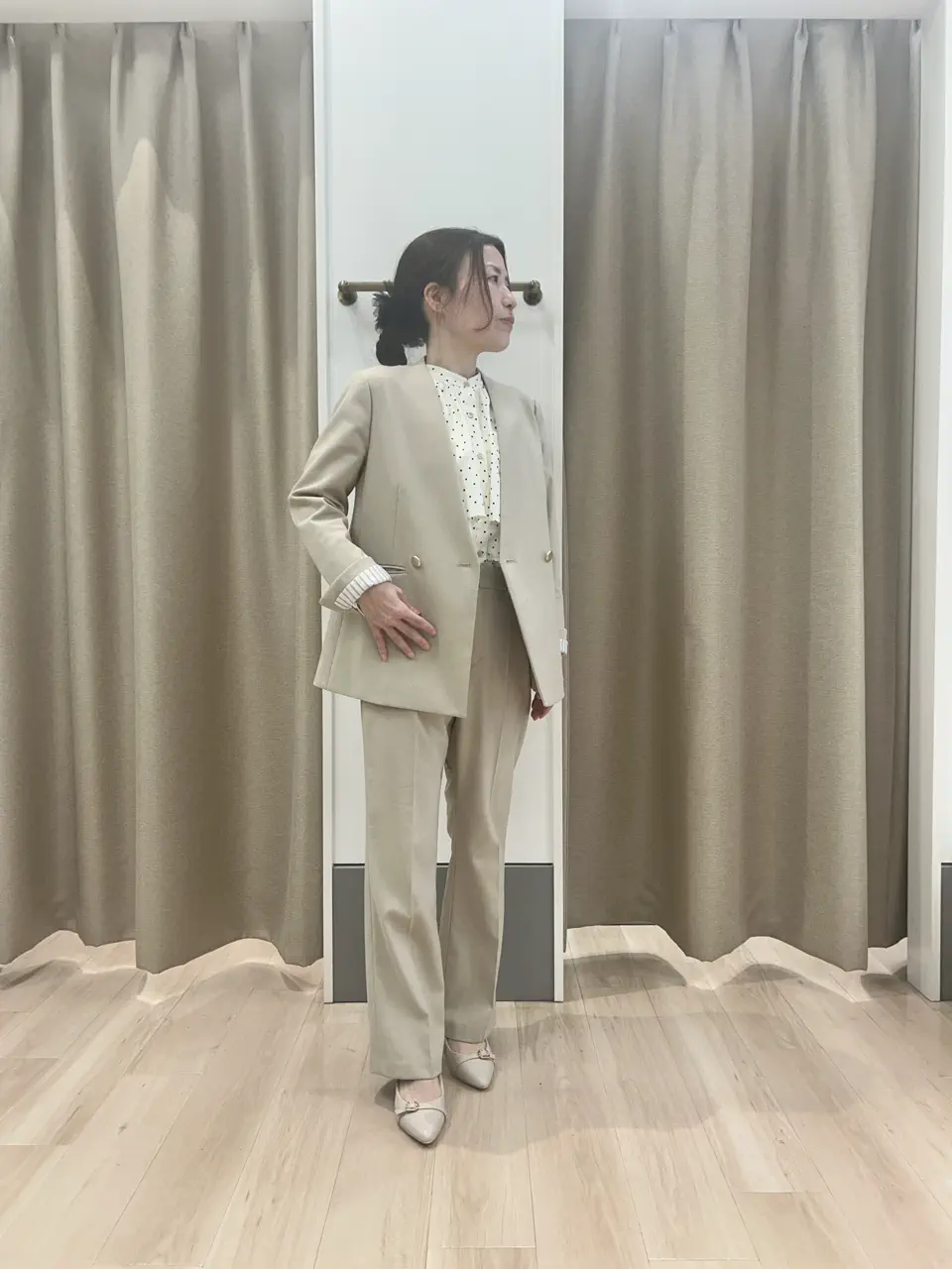 ANY SIS 長尾 コーディネート画像