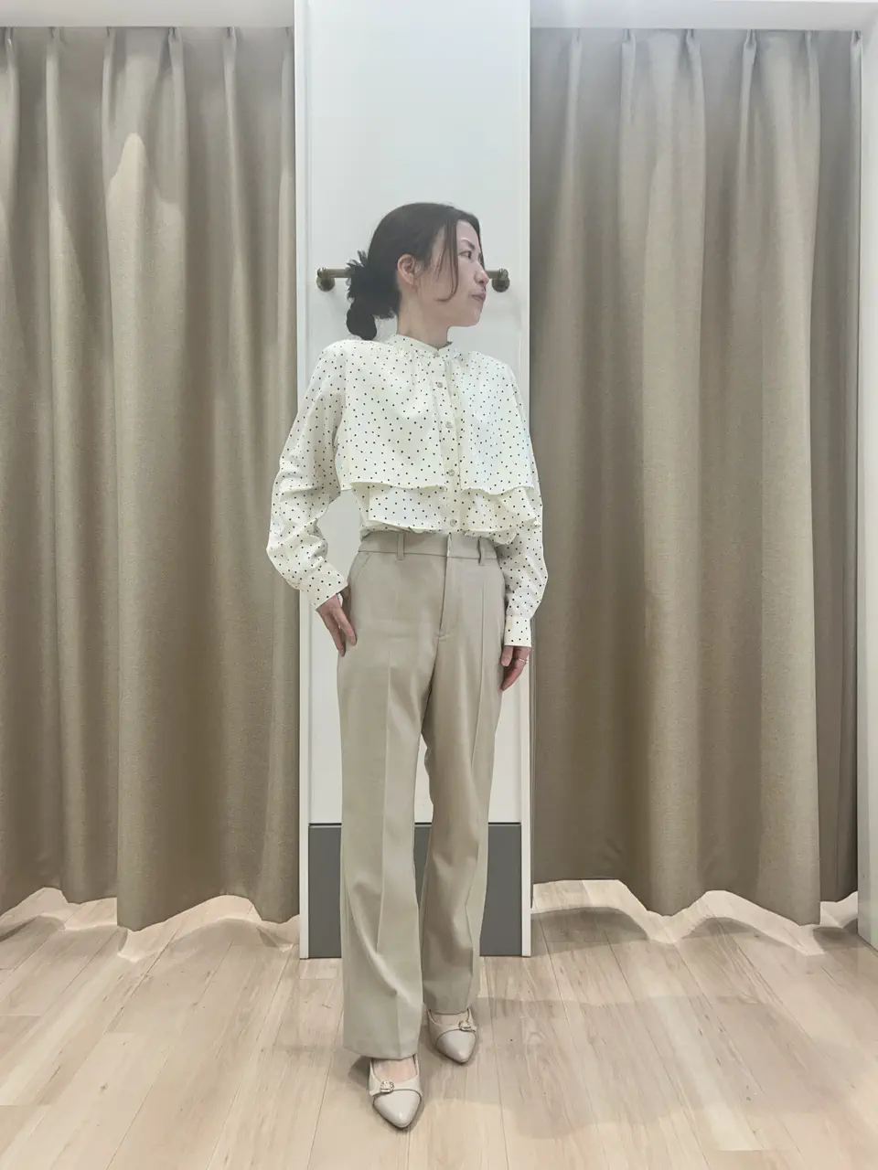 ANY SIS 長尾 コーディネート画像