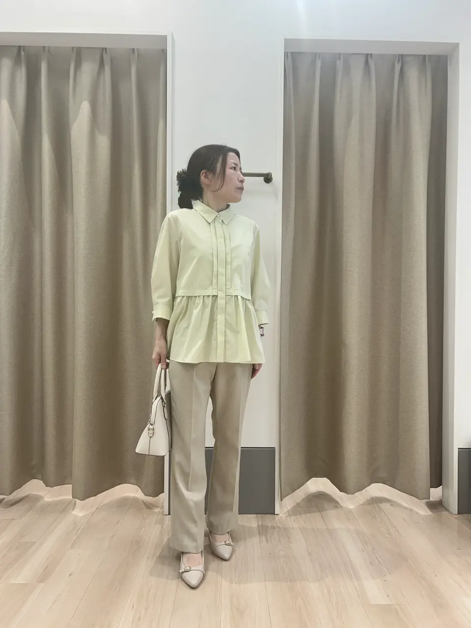 ANY SIS 長尾 コーディネート画像