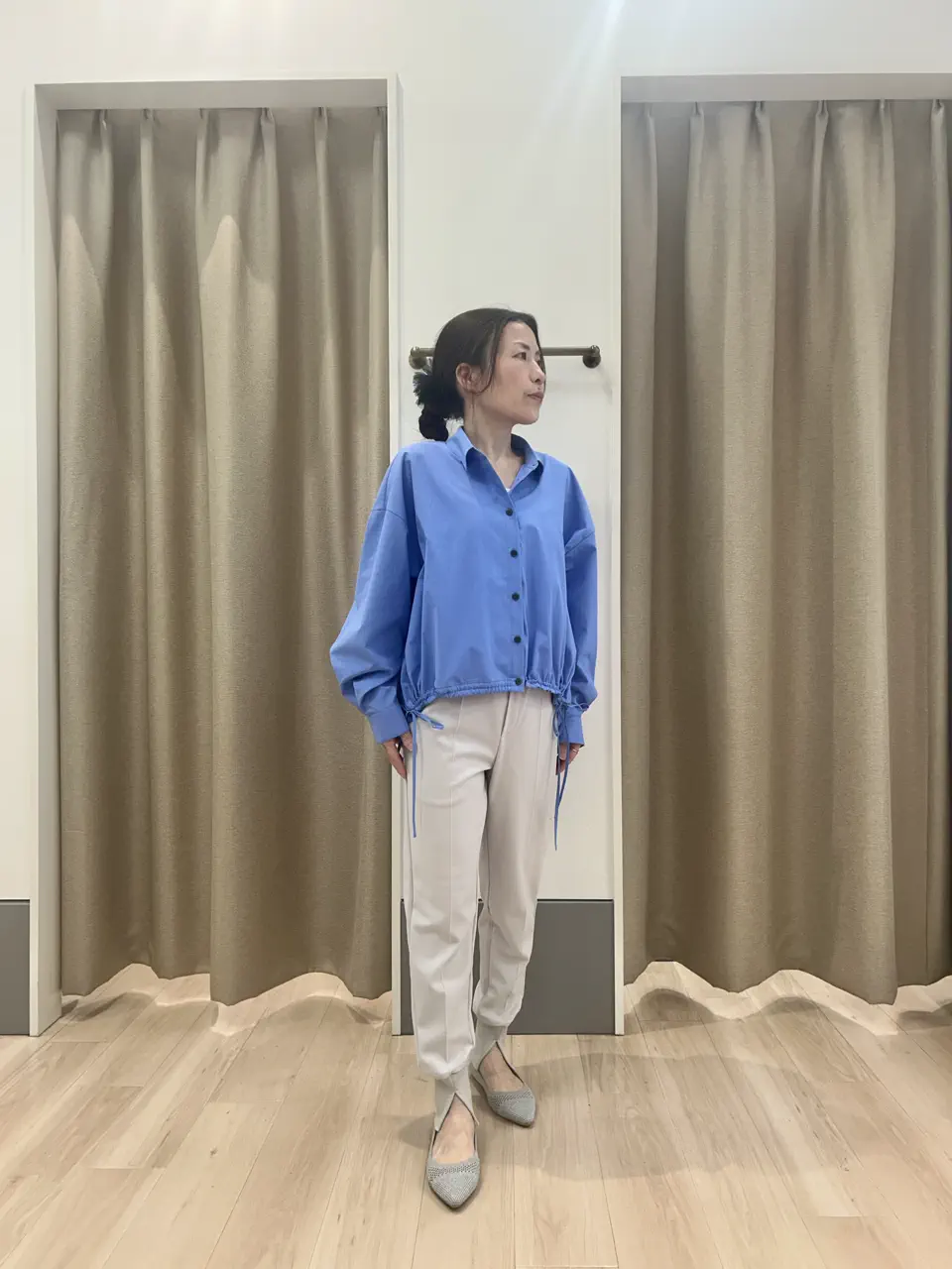  長尾 コーディネート画像