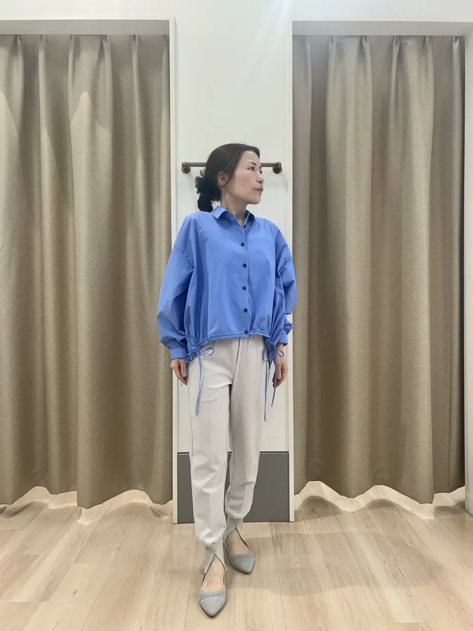 ANY SIS 長尾 コーディネート画像