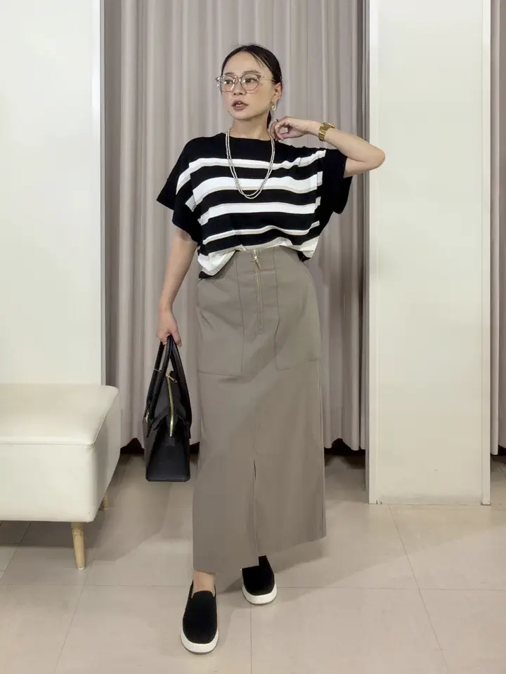 ANY SIS ナラ コーディネート画像