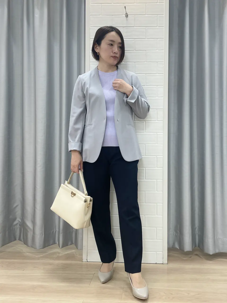 ANY SIS 丸岡 コーディネート画像