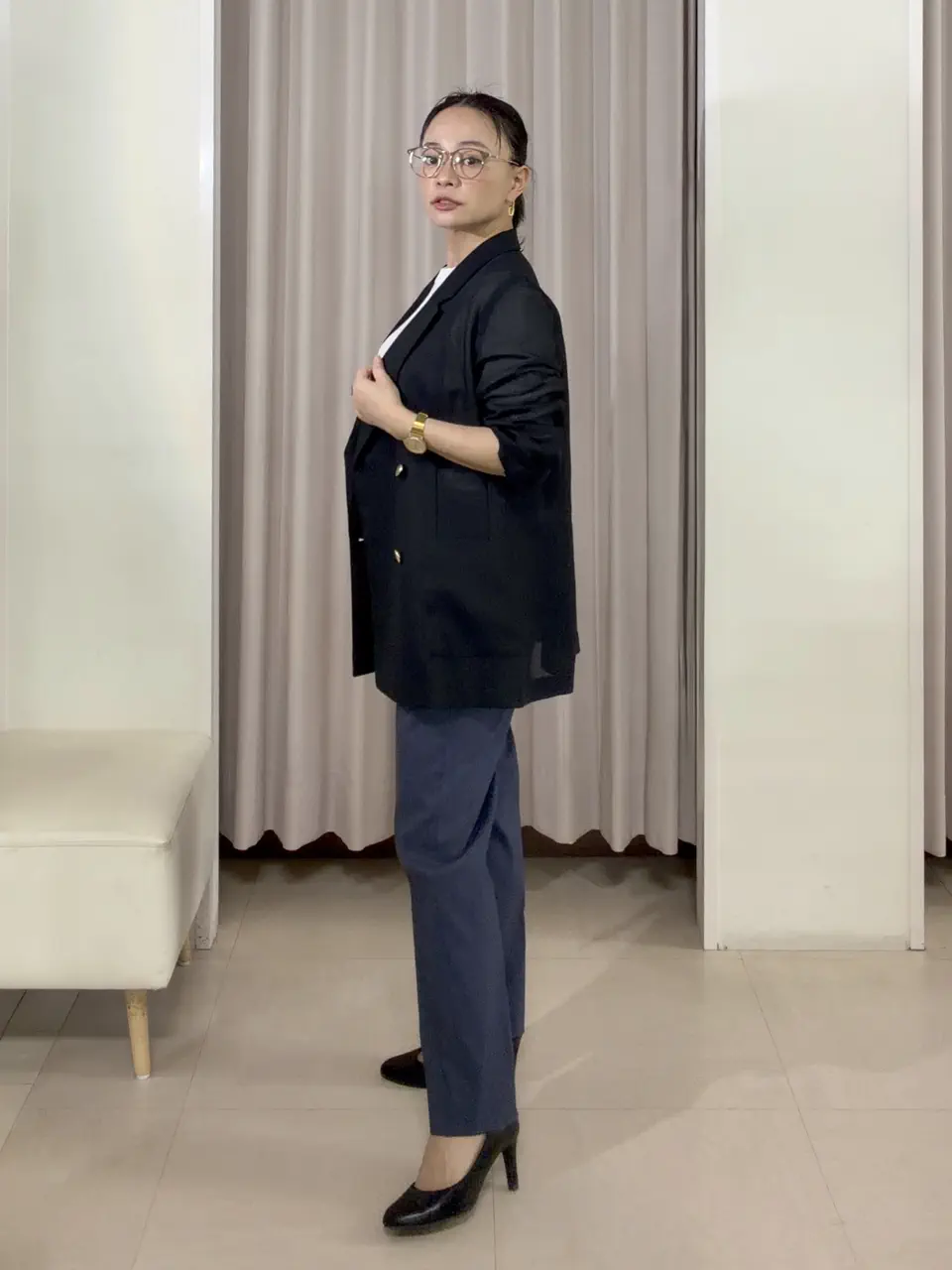 ANY SIS ナラ コーディネート画像