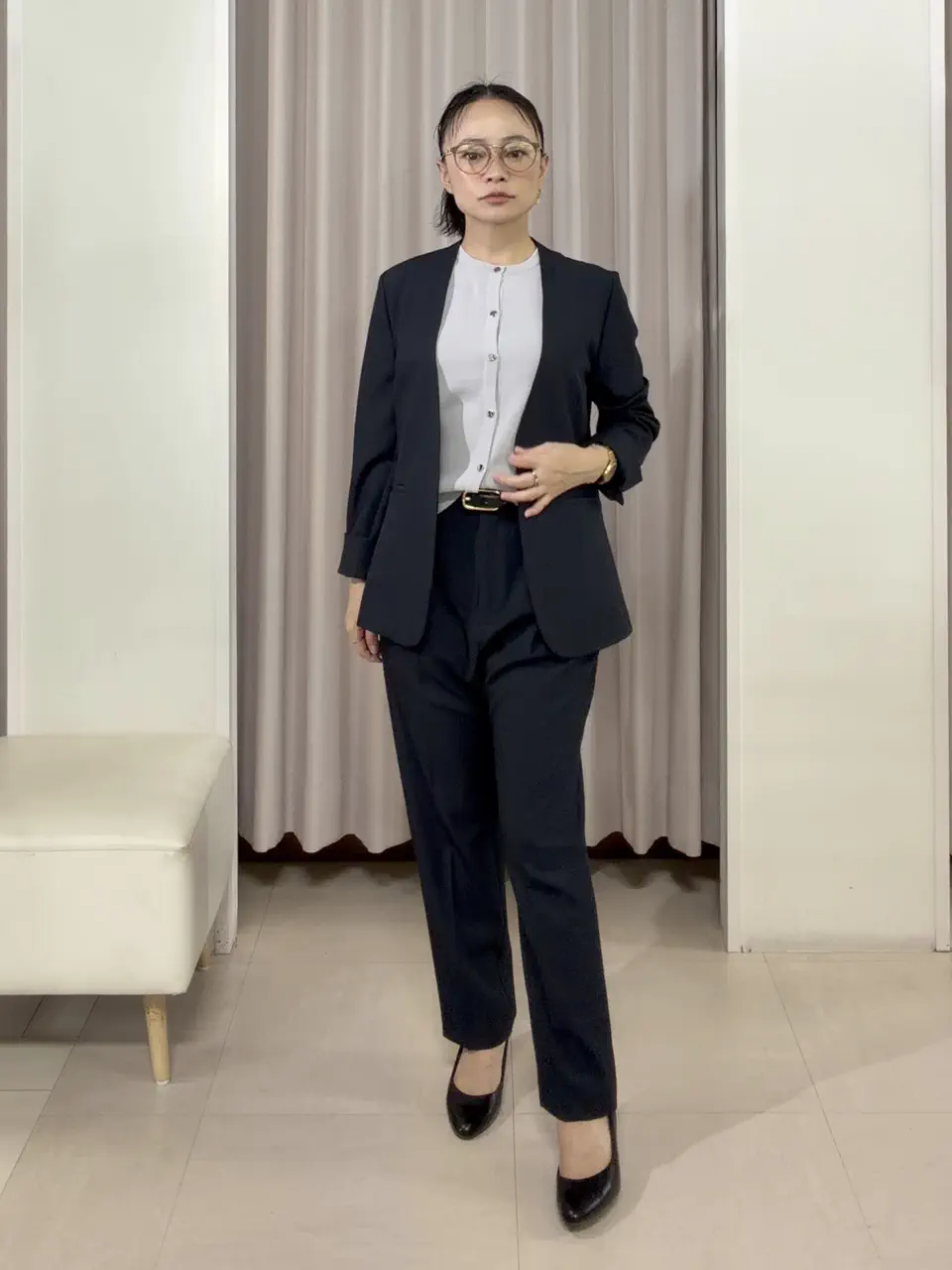 ANY SIS ナラ コーディネート画像