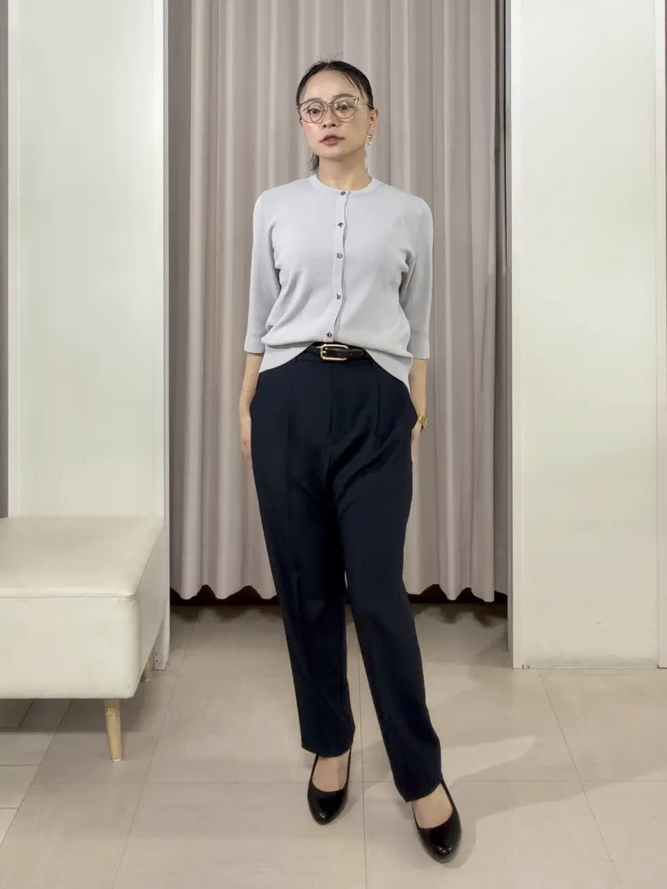 ANY SIS ナラ コーディネート画像