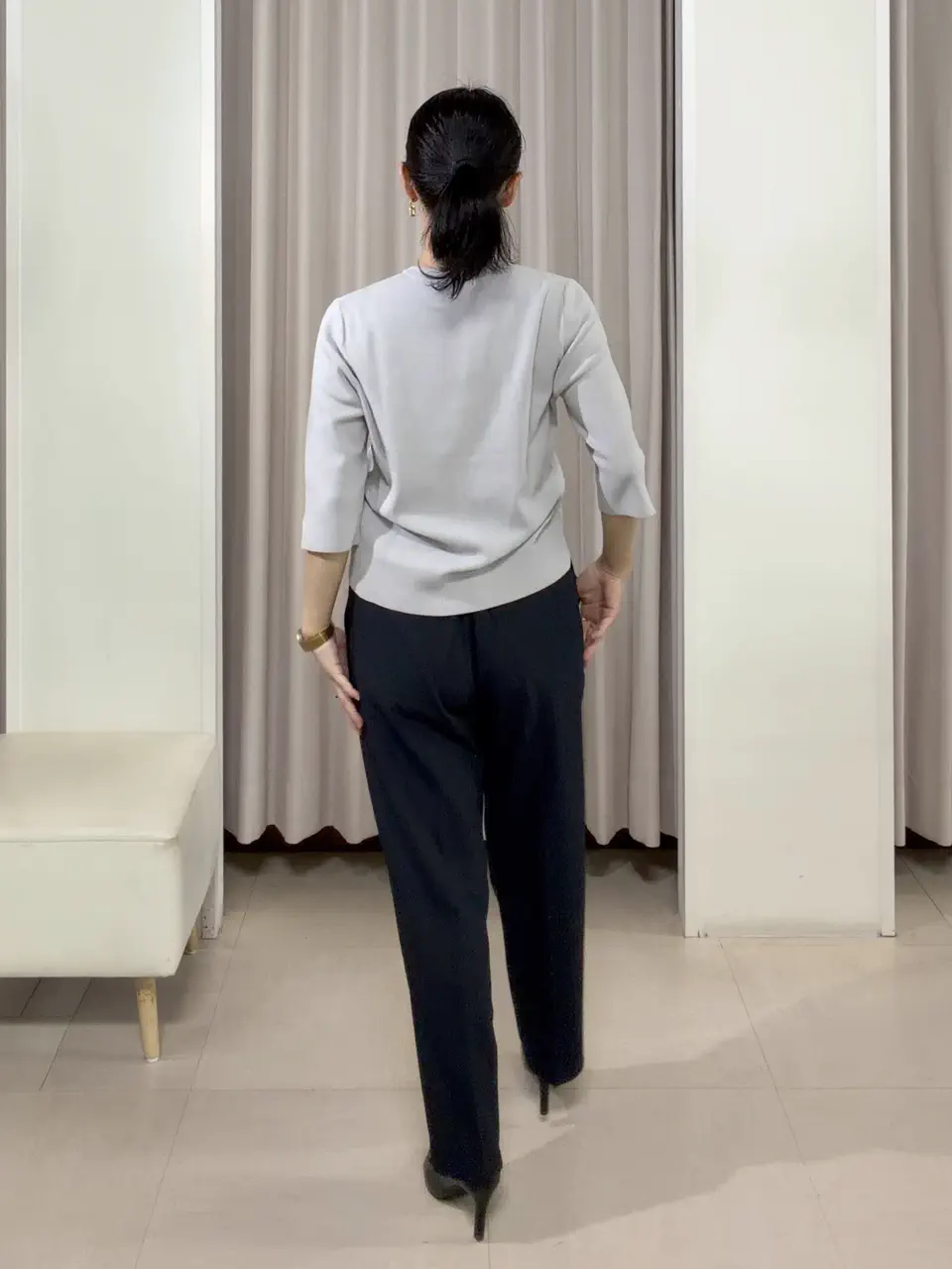 ANY SIS ナラ コーディネート画像