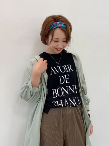 ANY SIS スタッフ コーディネート画像