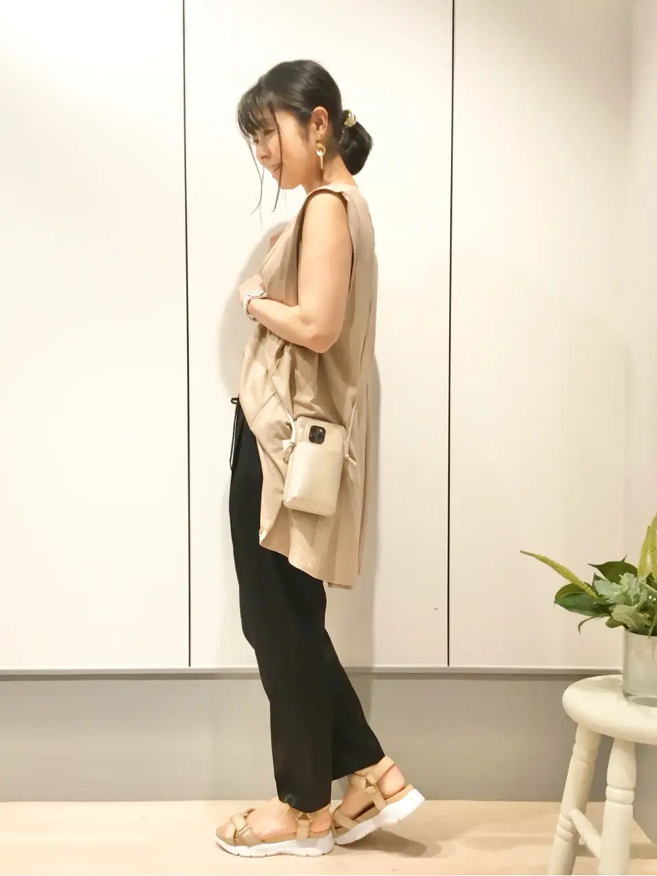 ANY SIS 山本 コーディネート画像