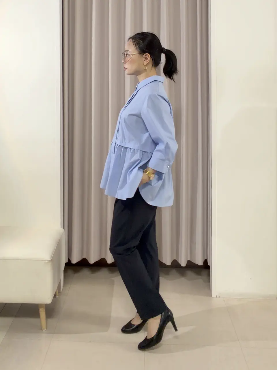 ANY SIS ナラ コーディネート画像