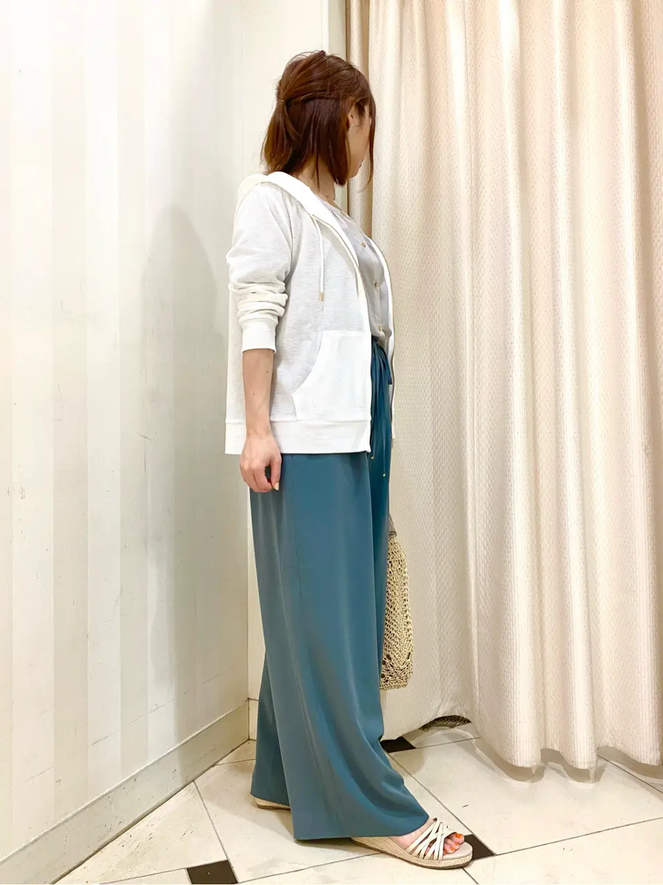 ANY SIS 横尾 コーディネート画像