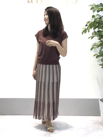 ANY SIS 岡本 コーディネート画像