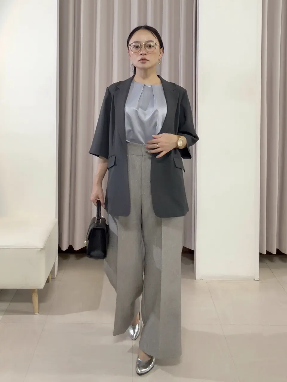 ANY SIS ナラ コーディネート画像