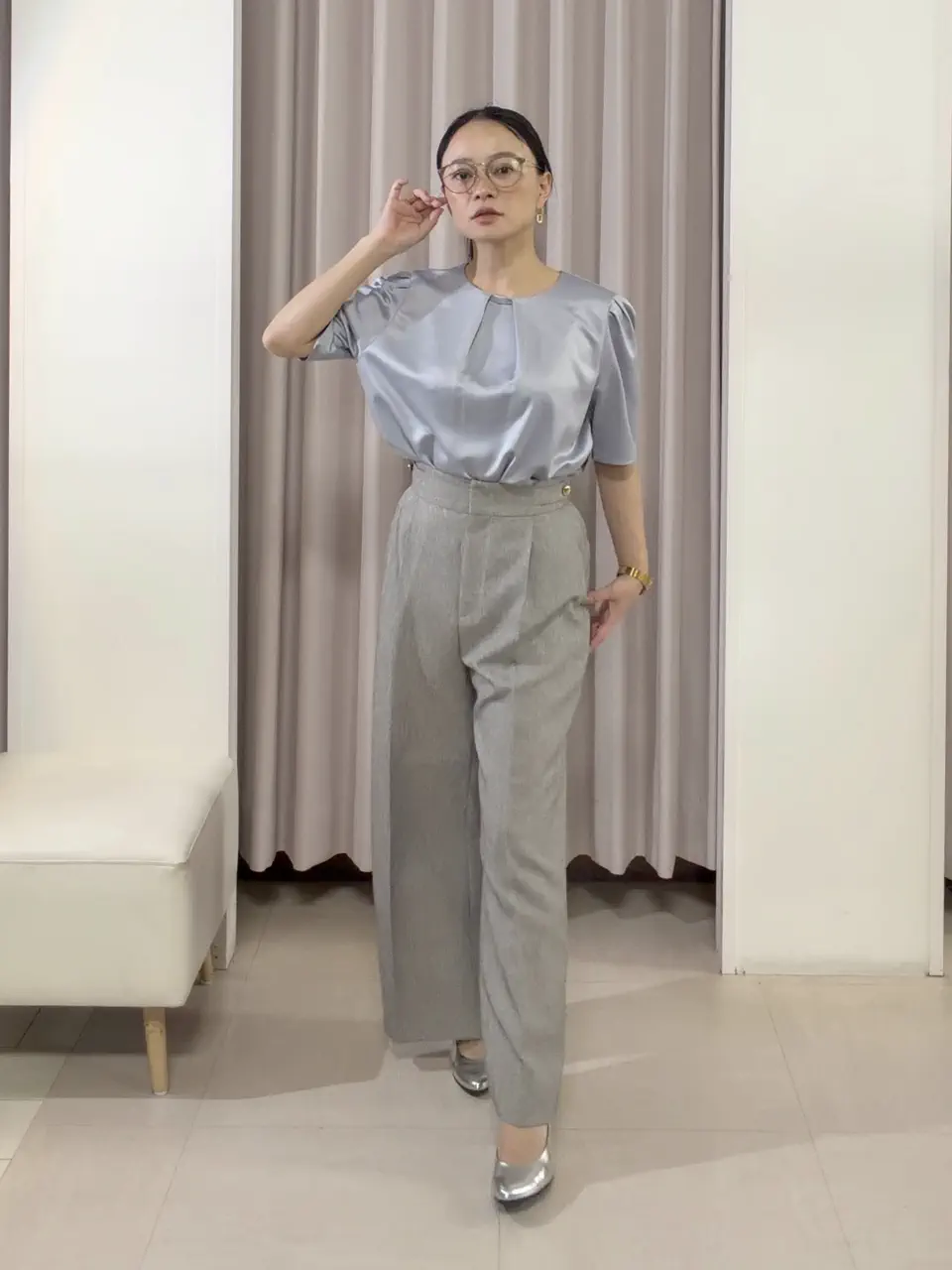 ANY SIS ナラ コーディネート画像