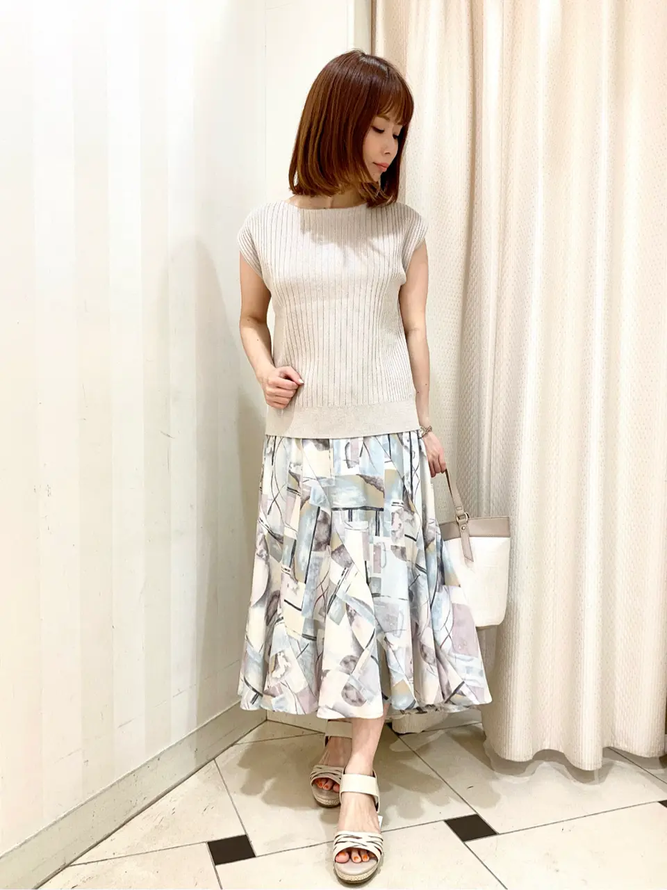 ANY SIS 横尾 コーディネート画像