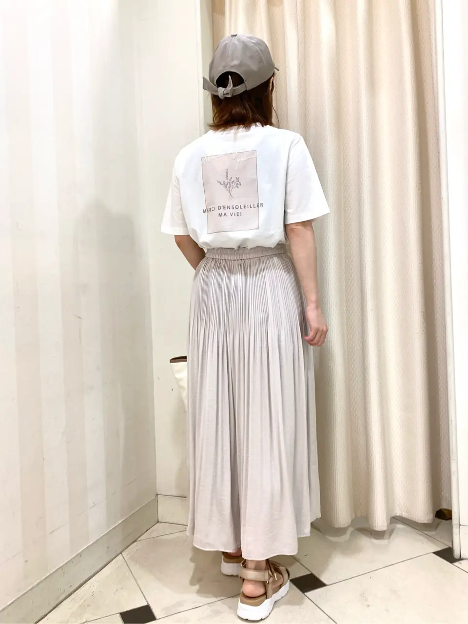 ANY SIS 横尾 コーディネート画像