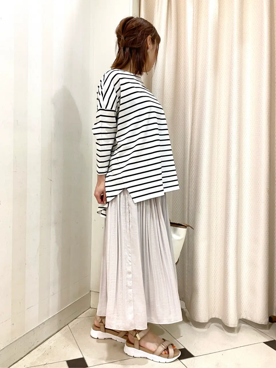 ANY SIS 横尾 コーディネート画像