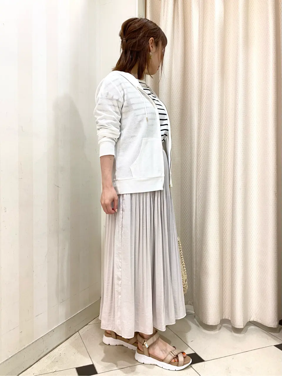 ANY SIS 横尾 コーディネート画像