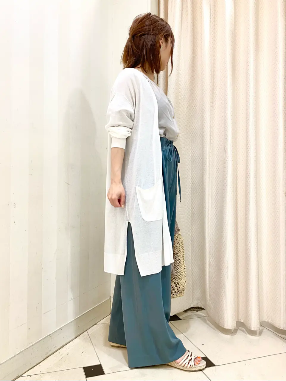 ANY SIS 横尾 コーディネート画像