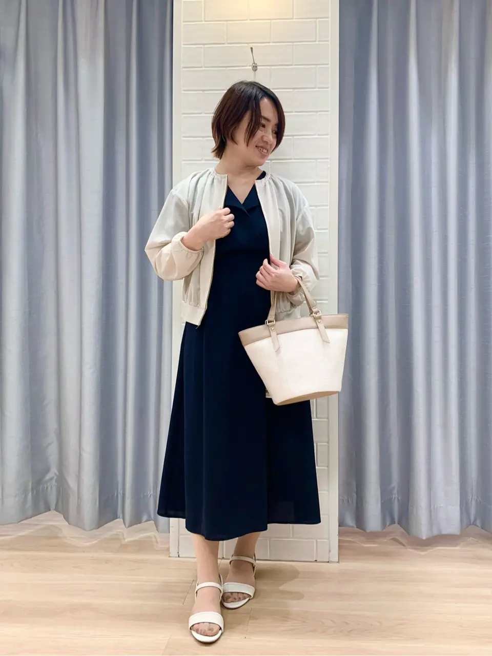 ANY SIS 丸岡 コーディネート画像