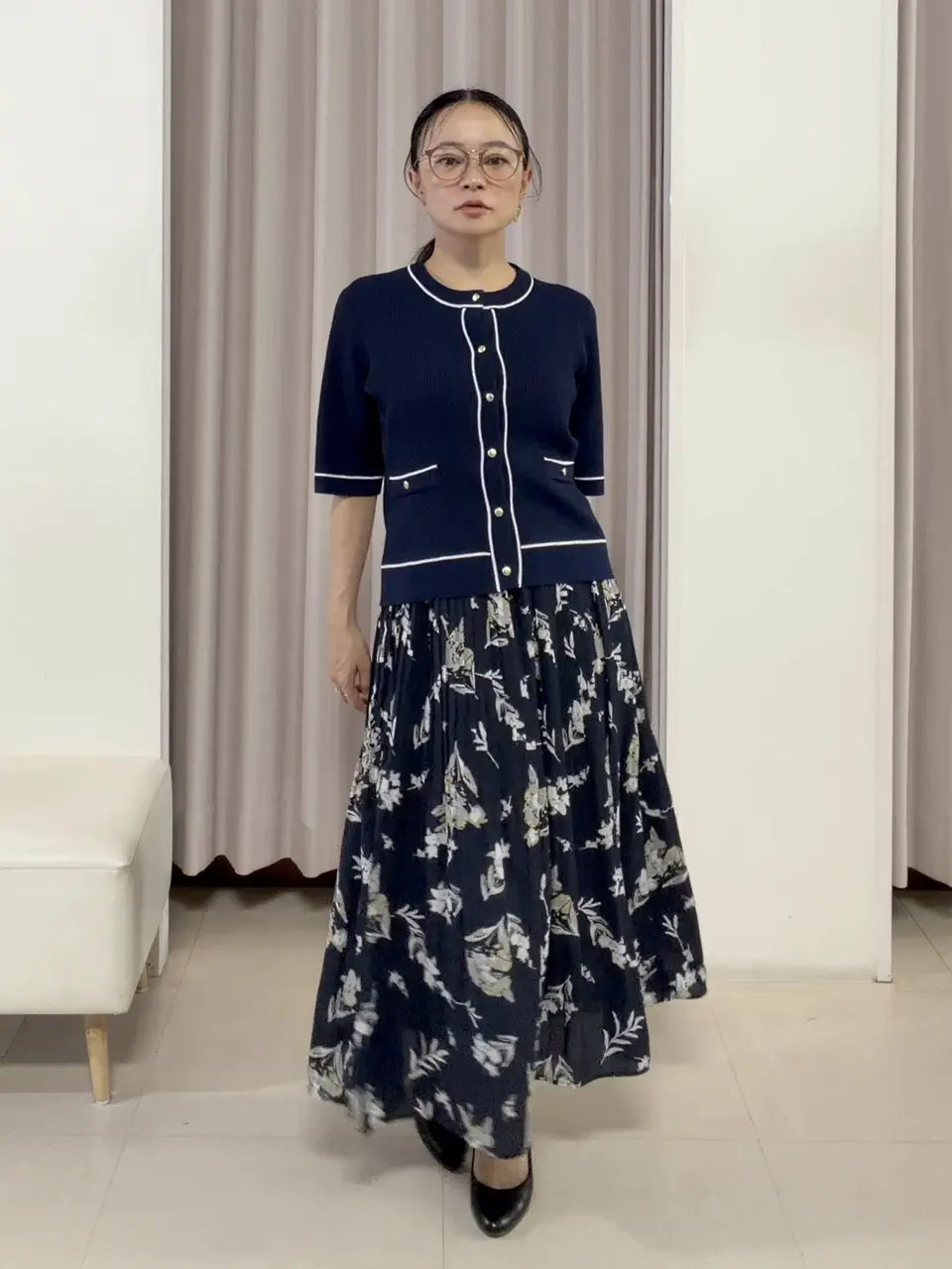 ANY SIS ナラ コーディネート画像
