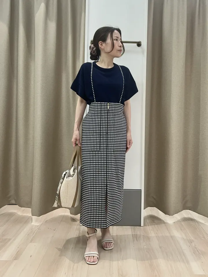 ANY SIS 長尾 コーディネート画像