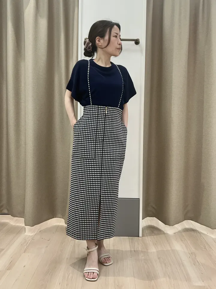 ANY SIS 長尾 コーディネート画像