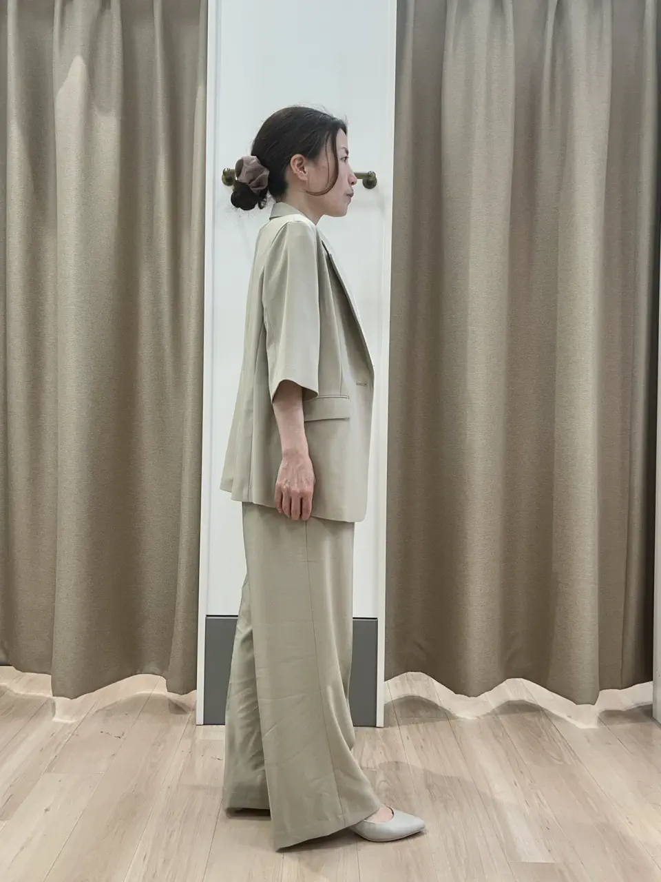 ANY SIS 長尾 コーディネート画像