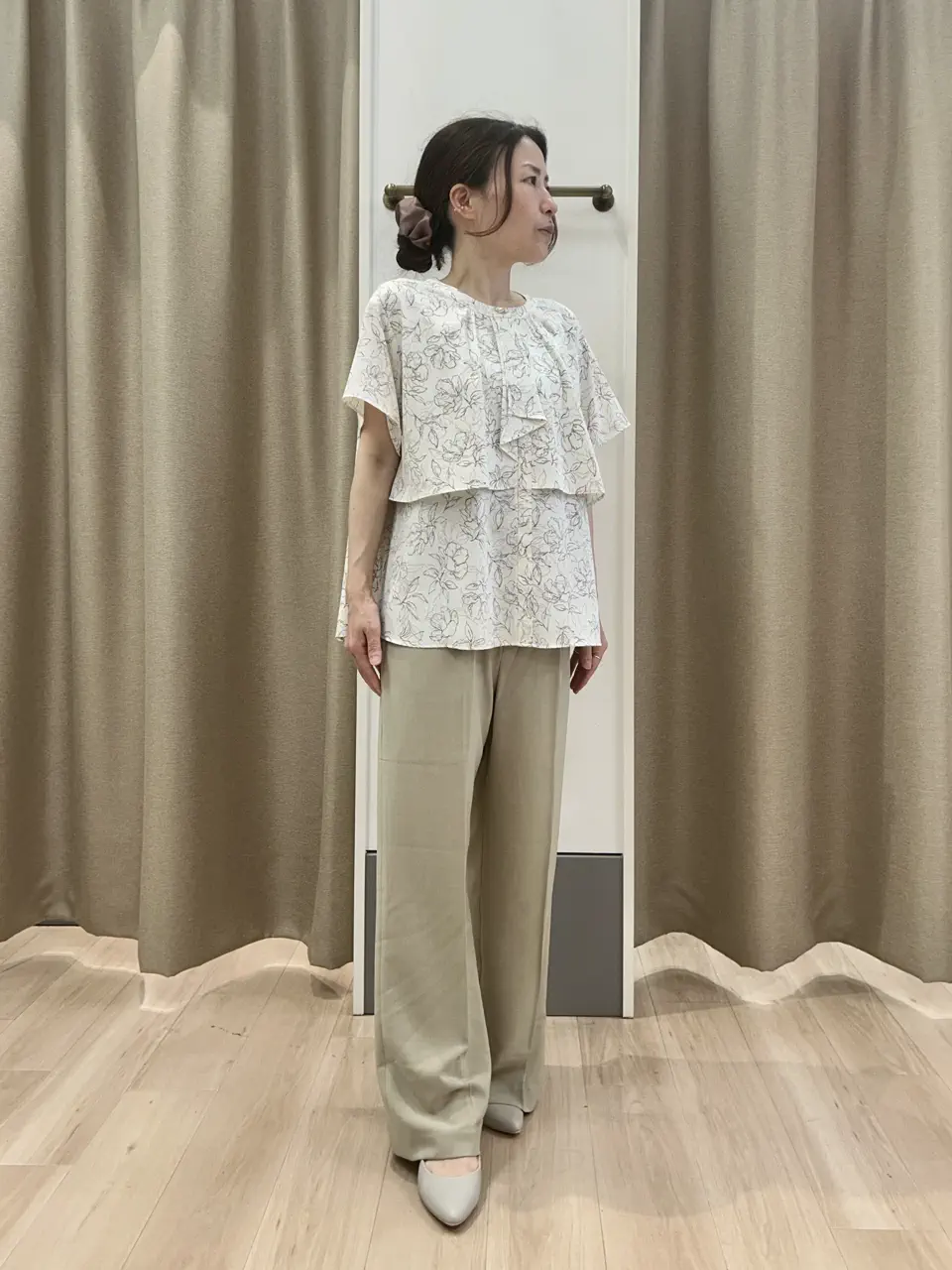 ANY SIS 長尾 コーディネート画像