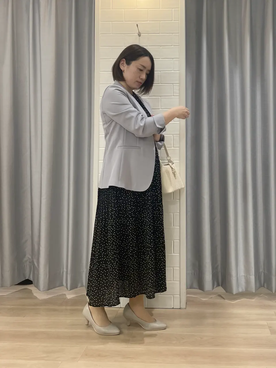 ANY SIS 丸岡 コーディネート画像
