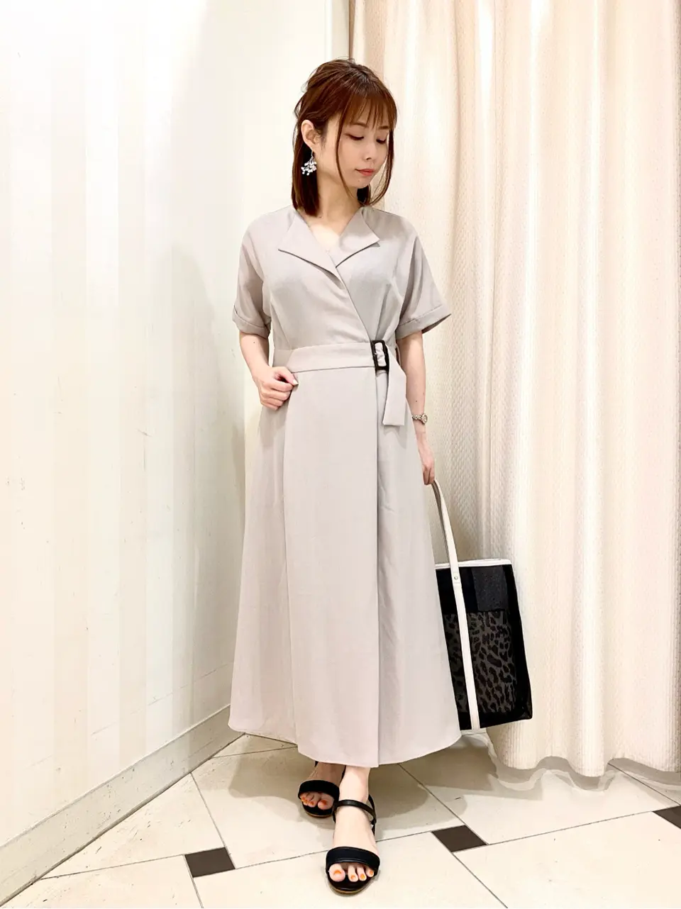 ANY SIS 横尾 コーディネート画像