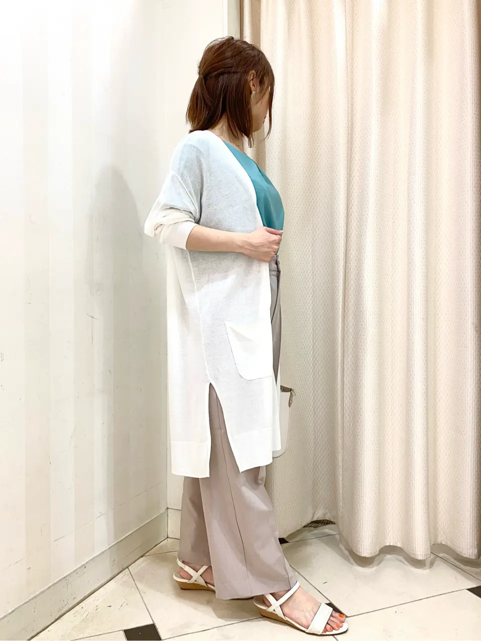 ANY SIS 横尾 コーディネート画像