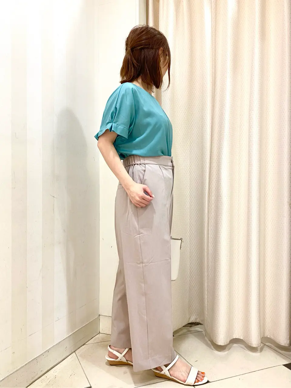 ANY SIS 横尾 コーディネート画像