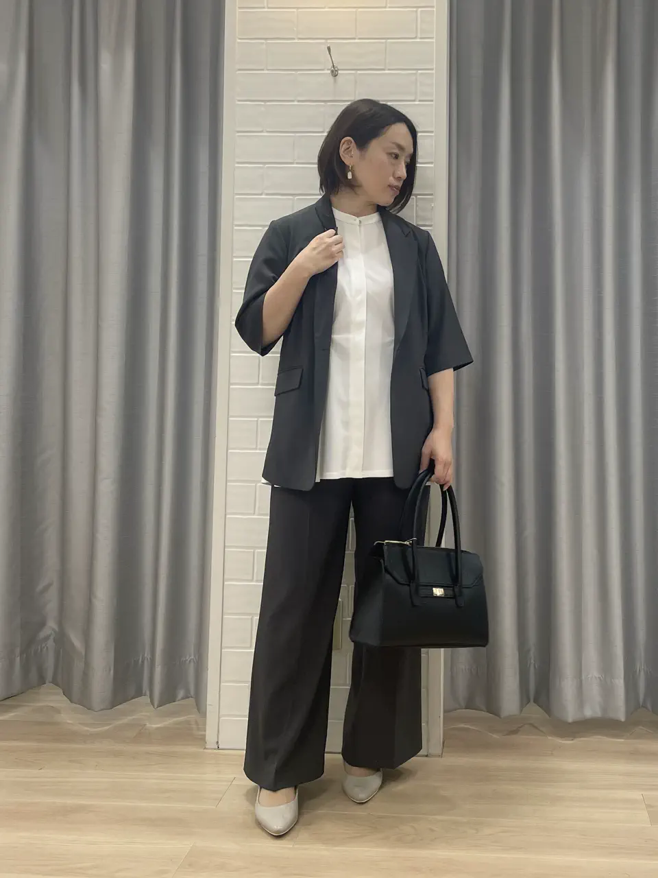 ANY SIS 丸岡 コーディネート画像
