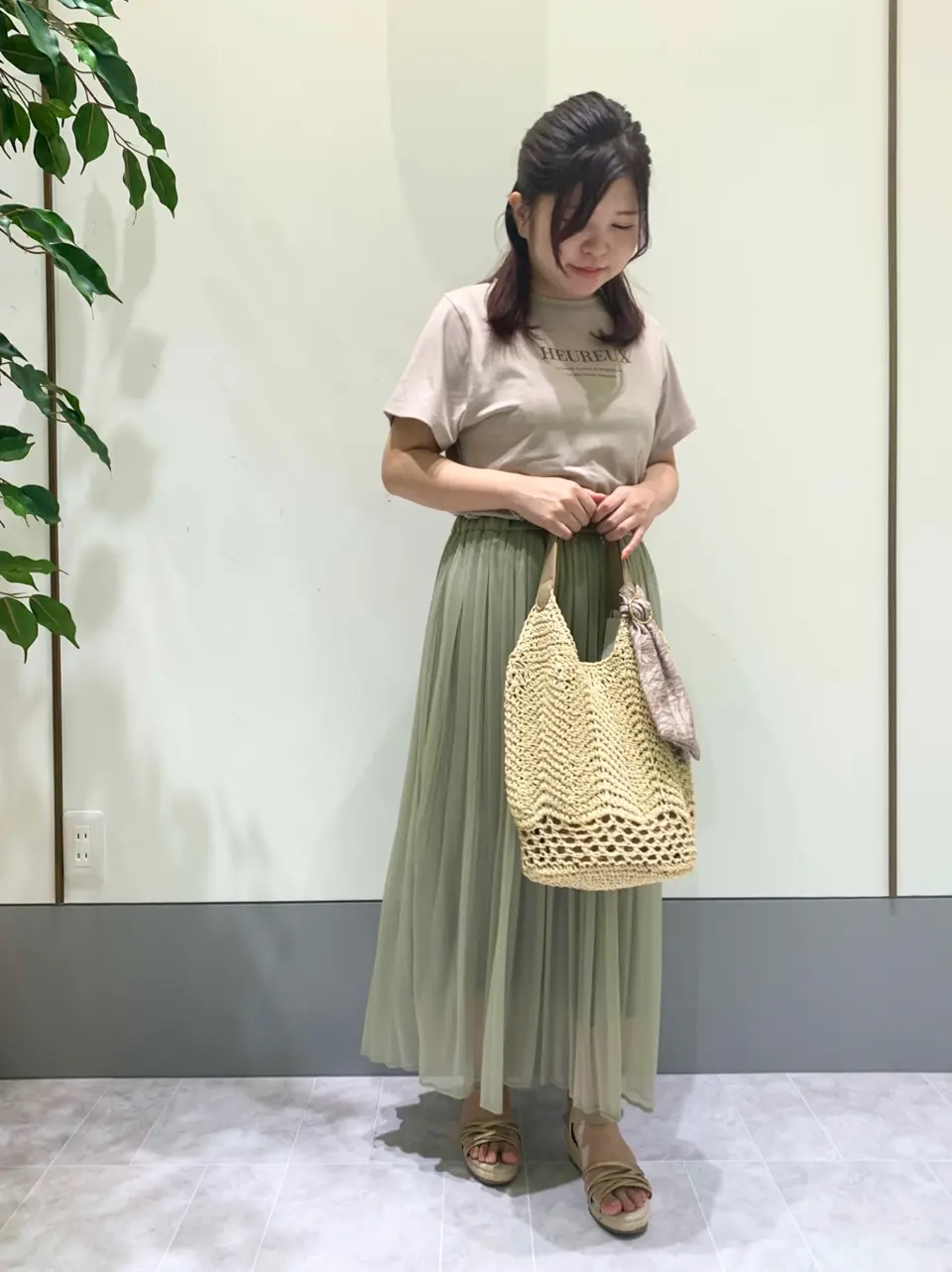  スタッフ コーディネート画像