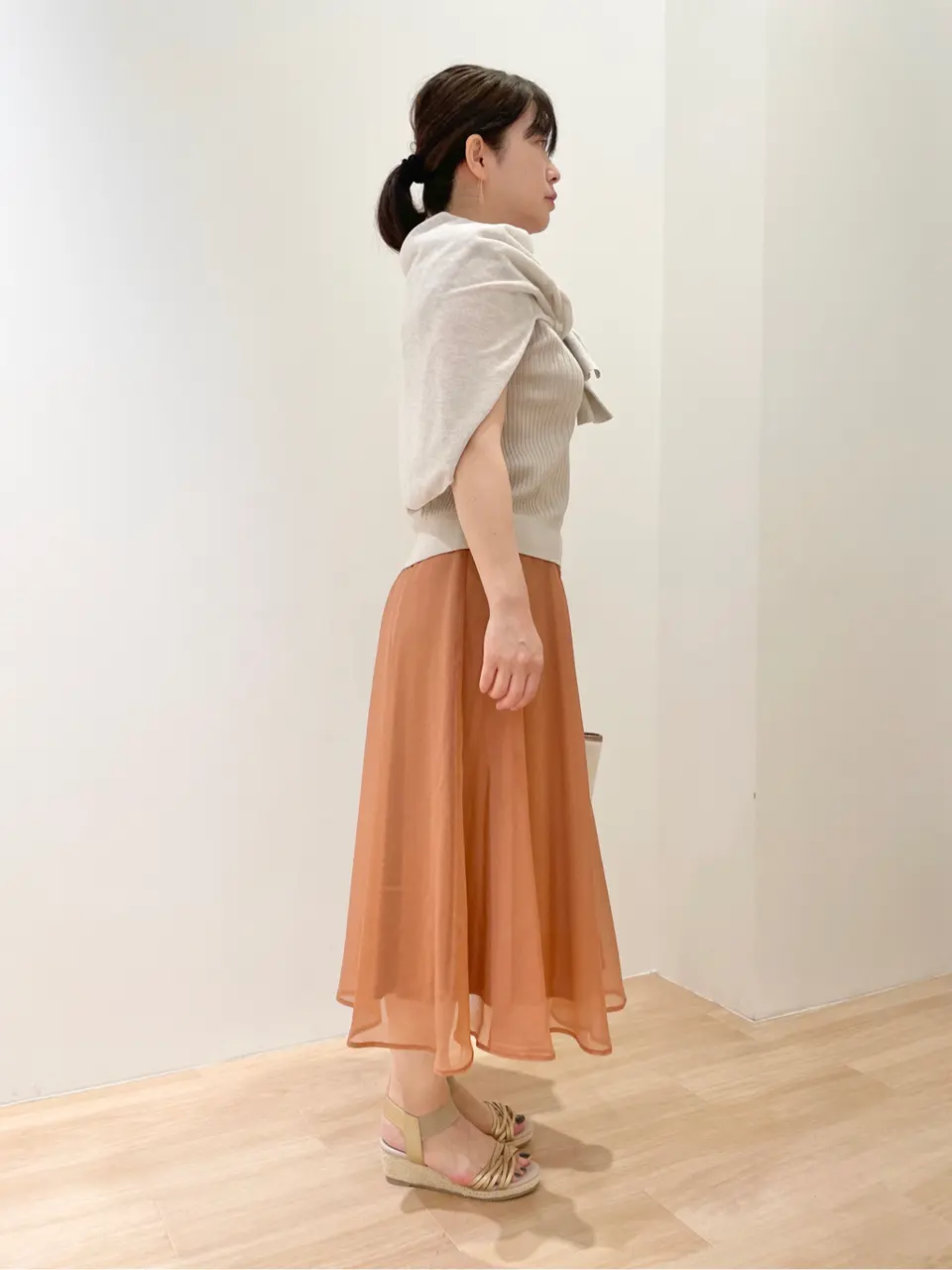 ANY SIS 小西 コーディネート画像