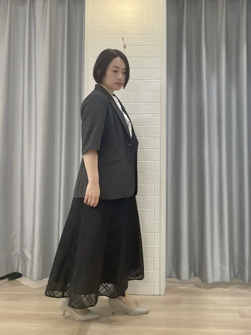 ANY SIS 丸岡 コーディネート画像