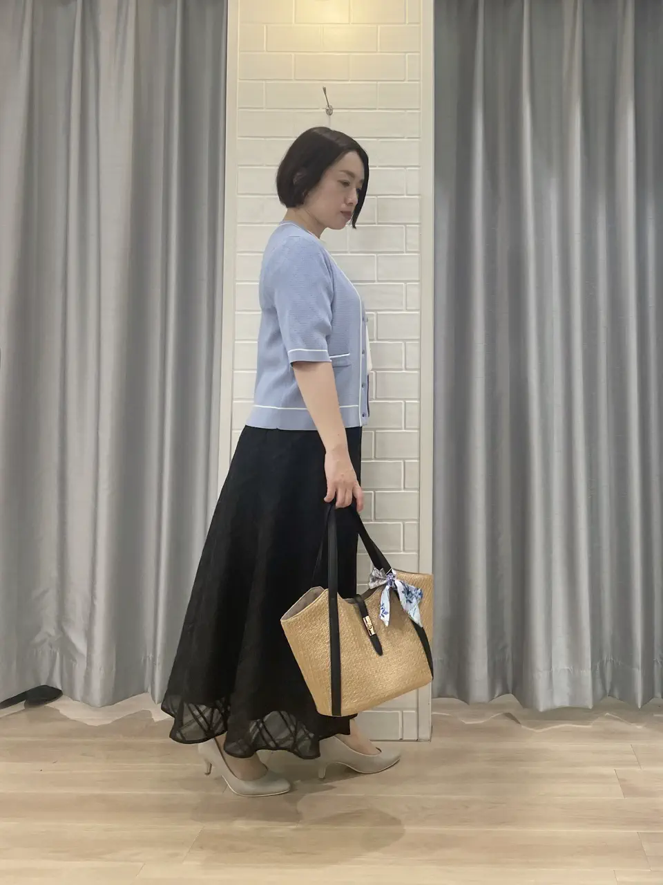 ANY SIS 丸岡 コーディネート画像